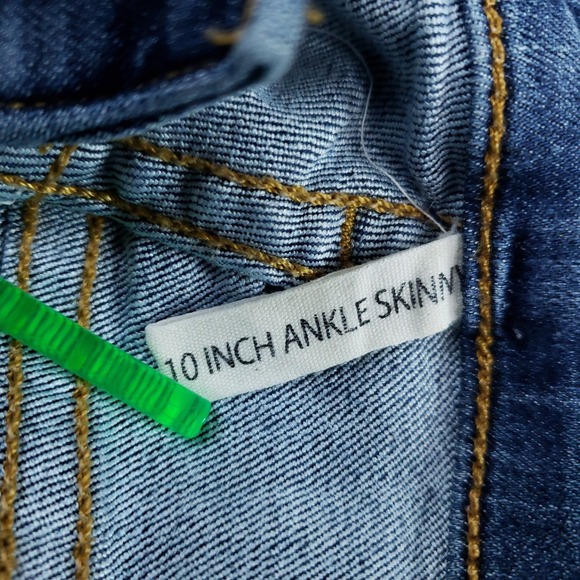 Rag & Bone Jeans Womens 26 Blue 10 Inch Ankle Skinny Mad River Mid Rise Stretch - Picture 14 of 16